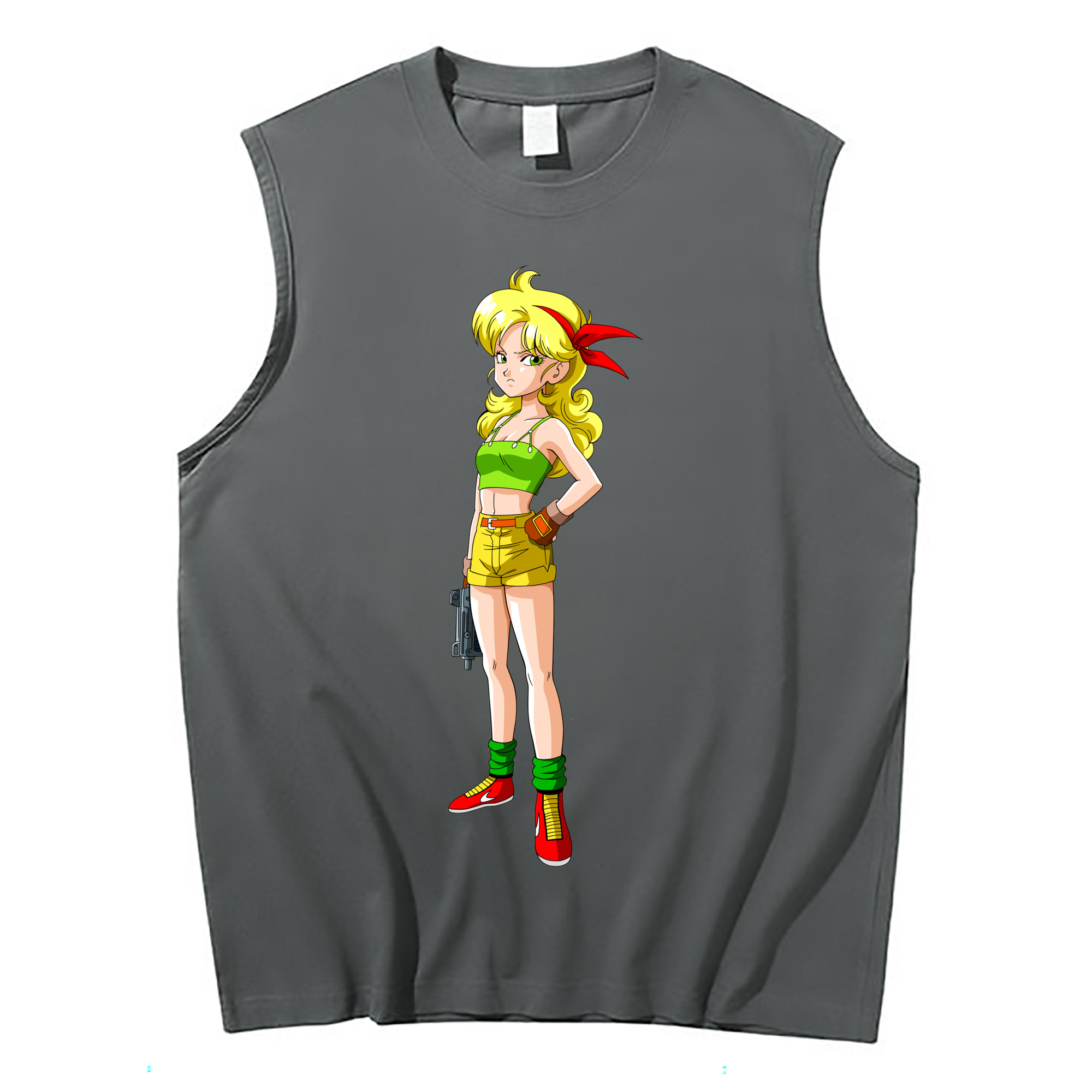 （画像用） ドラゴンボール DRAGON BALL コットン100％タンクトップ（フロントプリント）
